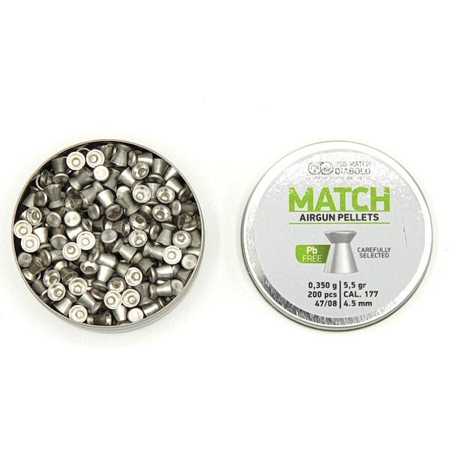 JSB Match Lead Free .177 /  4.5mm / 200 Per Tin / 5.5g