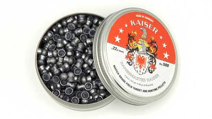 Rangemaster Kaiser Air Rifle Pellet .22 - 14.66g - 500 Per Tin