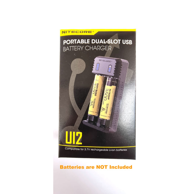 Nitecore Portable USB Battery Charger UI2 - For Third Party Batteries