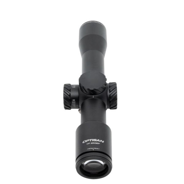 Optisan CP Compact 10x32 SFP MIL Non-Illuminated MH10 Rifle Scope