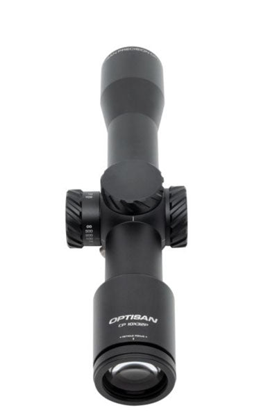 Optisan CP Compact 10x32 SFP MIL Non-Illuminated MH10 Rifle Scope