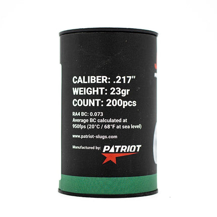 Patriot Javelin Slugs .22 / .217 / 23g
