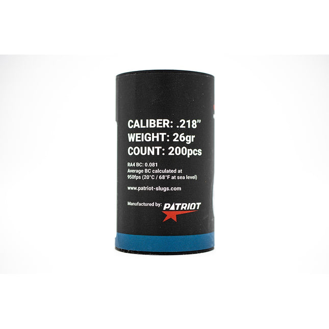 Patriot Javelin Slugs .22 / .218 / 26g