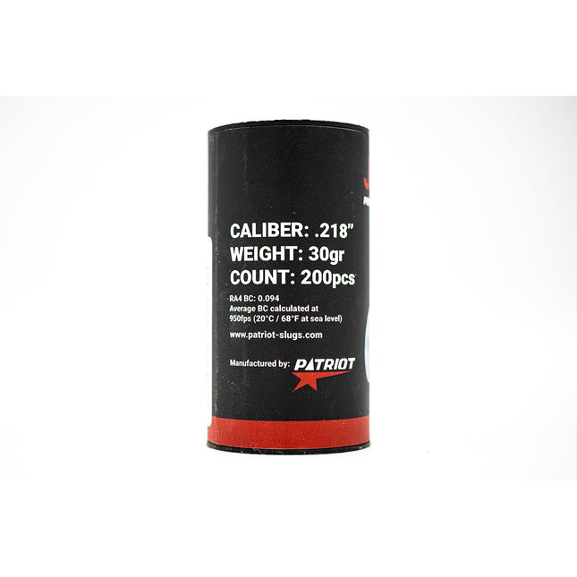 Patriot Javelin Slugs .22 / .218 / 30g