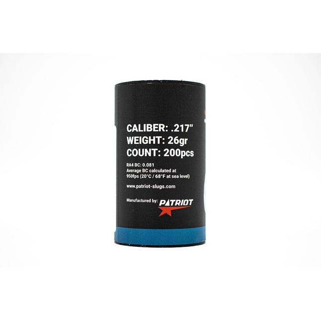 Patriot Javelin Slugs .22 / .217 / 26g