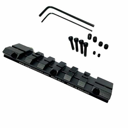 Picatinny to 11mm x 80mm Dovetail Rail Adaptor Converter