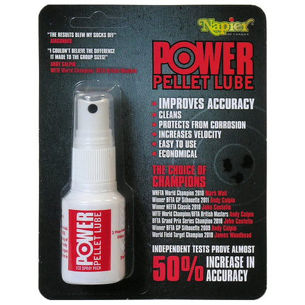 Napier Power Pellet Lube Spray - 25ml