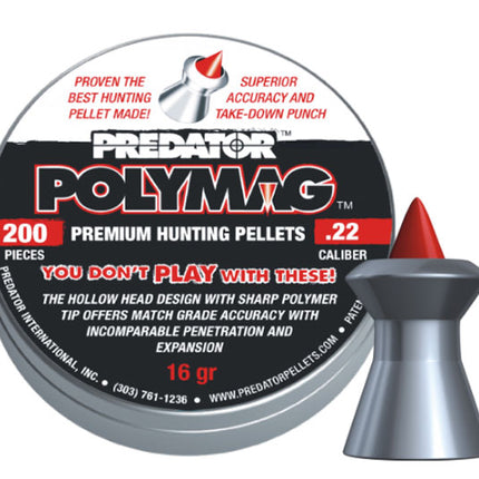 Predator Polymag .22 - 16g - 200 Tin