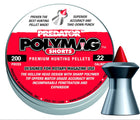 JSB Predator Polymag Shorts .22 - 15.89g - 200 Tin