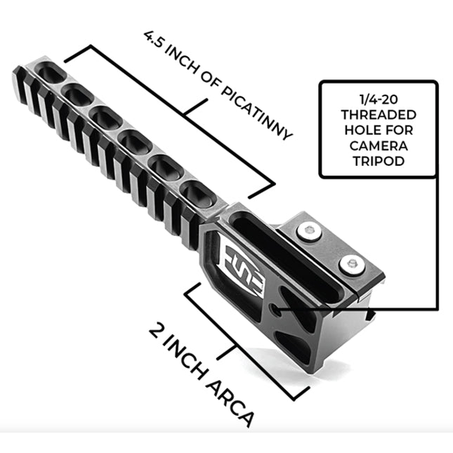 Saber Tactical Universal Picatinny to Picatinny Rail Dimensions