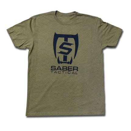 Saber Tactical - Short Sleeve T-Shirt - Black Logo