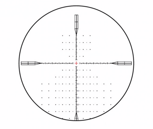 Element Optics Nexus 5-20X50 FFP EHR-1D MOA Reticule