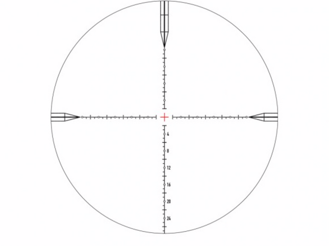 Element Optics Titan 5-25x56 FFP HER-1C MOA Reticule