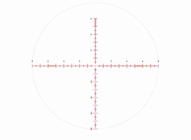 Element Optics Titan 5-25x56 FFP APR-1C MRAD Reticule
