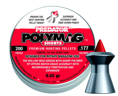 Predator Polymag Shorts .177 - 200 Tin