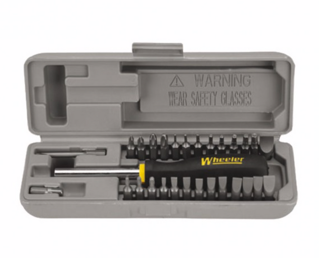 Wheeler Space Saver Gunsmith Screwdriver Set
