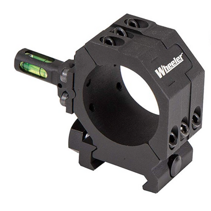 Wheeler Pic Rail Scope Rings - 34mm - Med - Anti Cant - Pic Rail