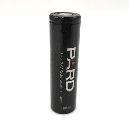 Pard Battery 18650 Flat Top Lithium Rechargeable Battery