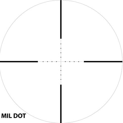 Valiant Lynx 4-16x50 SFP Side Focus MilDot IR Rifle Scope Reticle