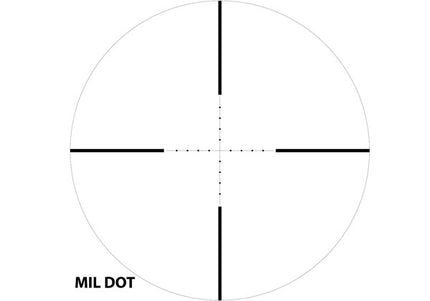 Valiant Lynx 6-24x50 SFP Side Focus MilDot IR Rifle Scope