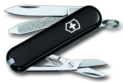 Swiss Army knife - 7 Function - Classic - Black - Pen Knife