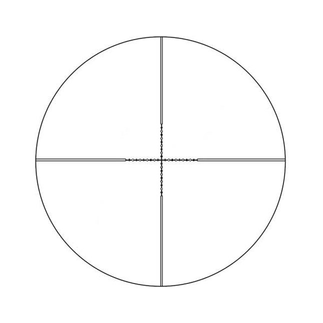 WULF Fireball 3-9x40 AO Half Mil-Dot Reticle Rifle Scope Reticle