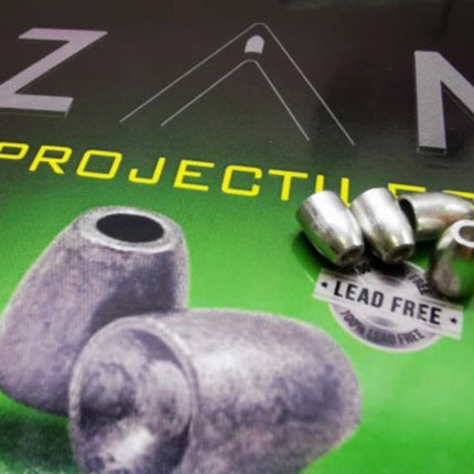 Zan Projectiles .25 / 22g / Lead Free Airgun Slug - 100 Packet