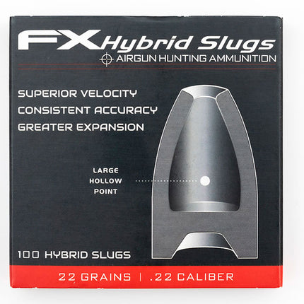 fx hybrid slug .22 - fx airguns pellet