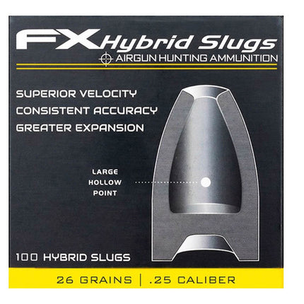 FX Airguns Hybrid Slugs 26g .25cal