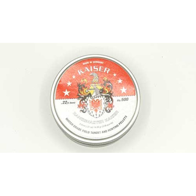 Rangemaster Kaiser Air Rifle Pellet .22 - 14.66g - 500 Per Tin